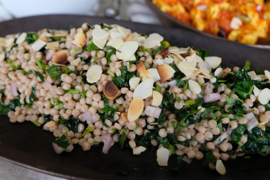 ISRAELI COUSCOUS with Kale