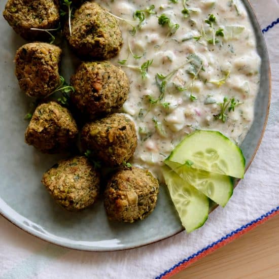 Green Pea and Oats Kofta bites 