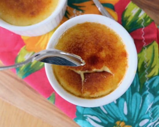 Corn Crème Brulée – Curau Brulée 